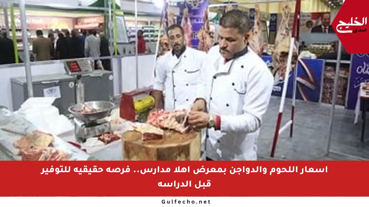 أسعار اللحوم والدواجن بمعرض أهلا مدارس.. فرصة حقيقية للتوفير قبل الدراسة